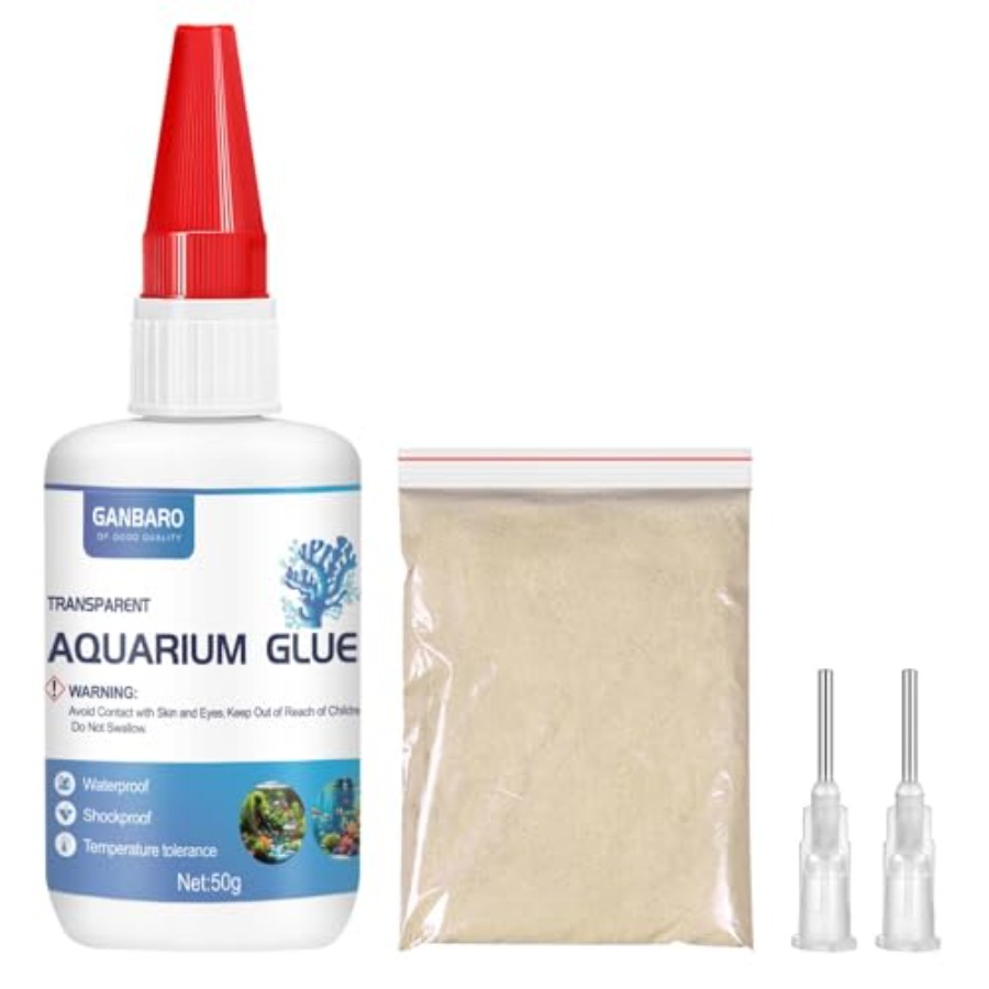 Aquarium Plant Glue - 水槽用接着剤、スーパーリーフグルー、DIY植物、岩石、苔、サンゴ、石、木材、淡水、海水に最適-美しく装飾します。