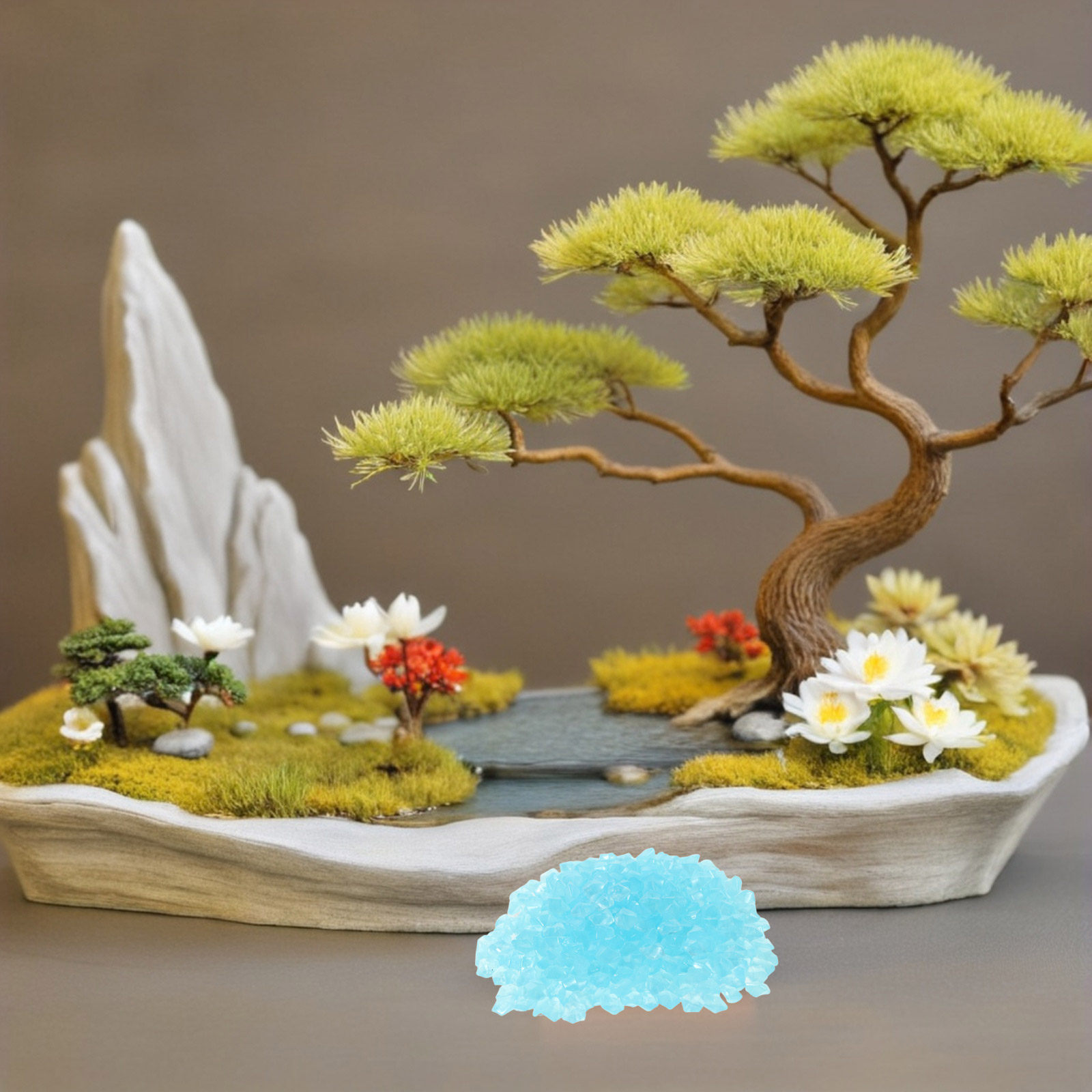 Aquarium Planted Fish - 5袋入り光る石、水槽用砂利、砕いた樹脂製小石、ペットや植物に安全、屋内外装飾、水槽、盆栽に最適