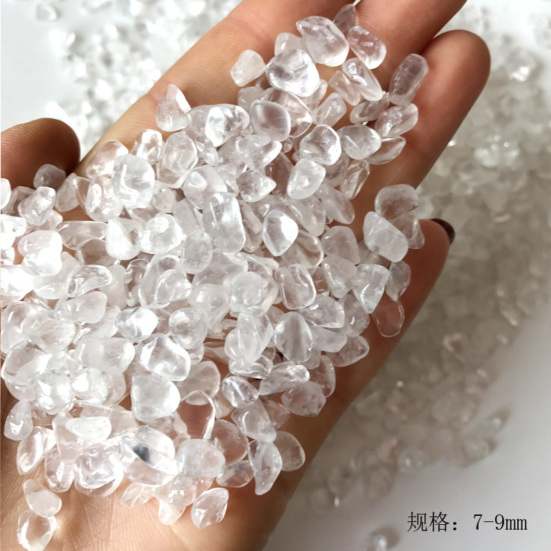 100 グラム/パックナチュラルホワイトクォーツ砂利ロックク - Aquarium Sand White のレビューと価格