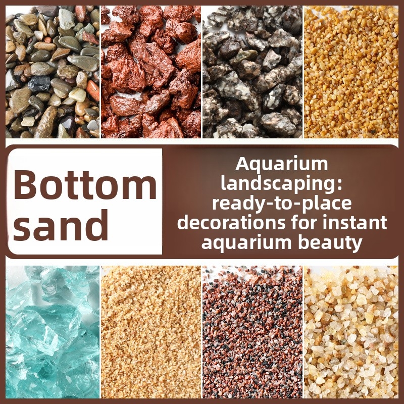 水槽用カラーガラス砂 – 青白の装飾用小石、水槽底砂、明るい - Aquarium Sand White のレビューと価格