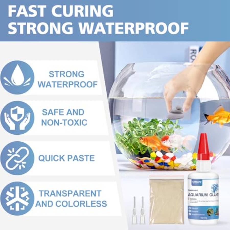 水槽用接着剤、スーパーリーフグルー、DIY植物、岩石、苔、サ - Aquarium Plant Glue のレビューと価格