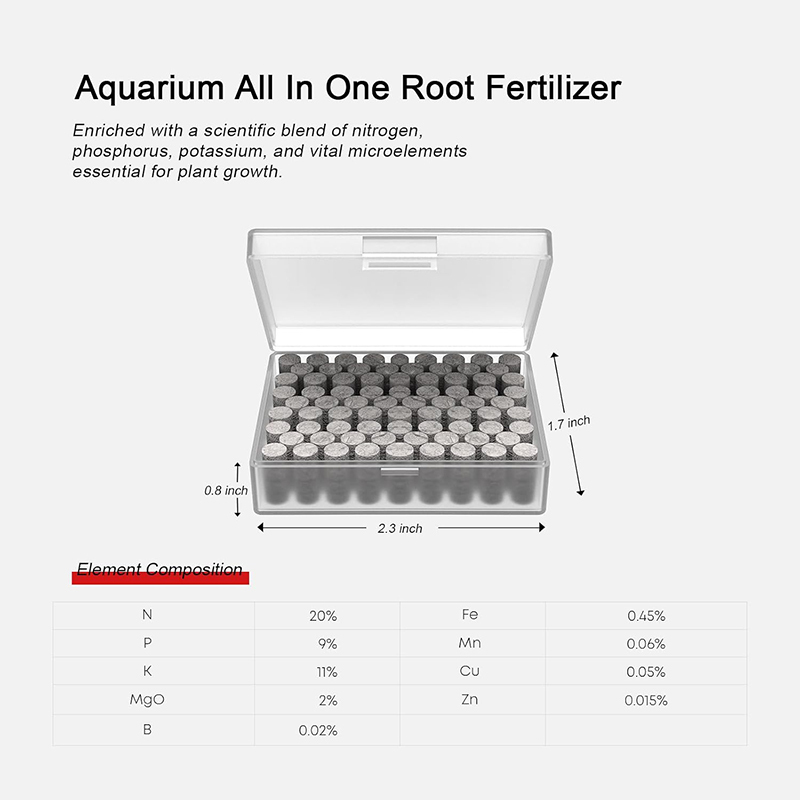 FZONE ルートタブ 淡水水槽用植物肥料 50個入り アク - Aquarium Plant Glue のレビューと価格